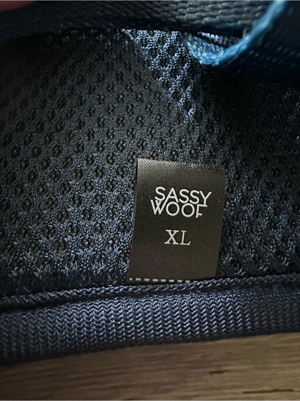 Sassy Woof Navy Blue Padded Dog Harness size XL